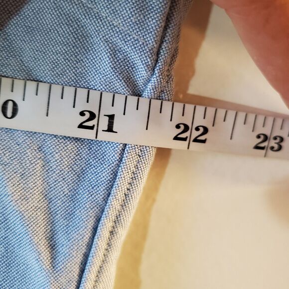 POLO RALPH LAUREN MULTI PONY CLASSIC FIT SHORT SLEEVE OXFORD SHIRT LIGHT BLUE M - Picture 5 of 9